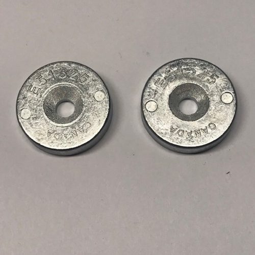 Frigoboat Replacement Zincs for Keel Cooler