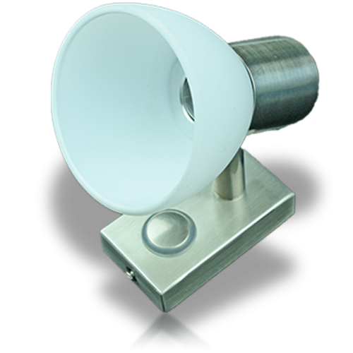 LED Wall Light Brushed Nickel, Warm White