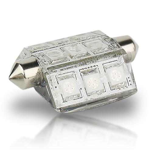 Navigation 9LED Light Bulb 42mm, Festoon