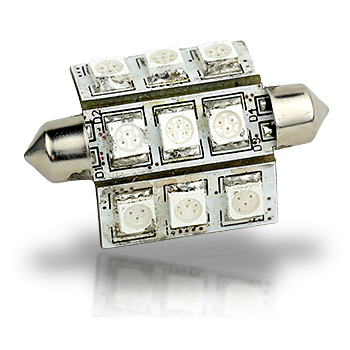 LunaSea Festoon LED replacement Bulb 9LED - 42mm