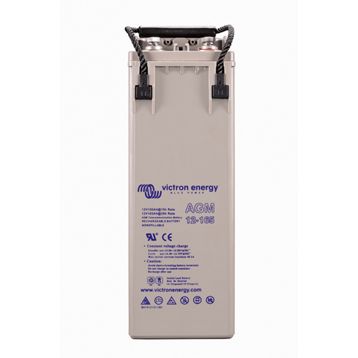 Victron AGM Deep Cycle Telecom Battery 12V/165Ah (M8) - Image 3